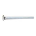 Midwest Fastener 5/16"-18 x 4" Zinc Plated Grade 2 / A307 Steel Coarse Thread Carriage Bolts 50PK 01083
